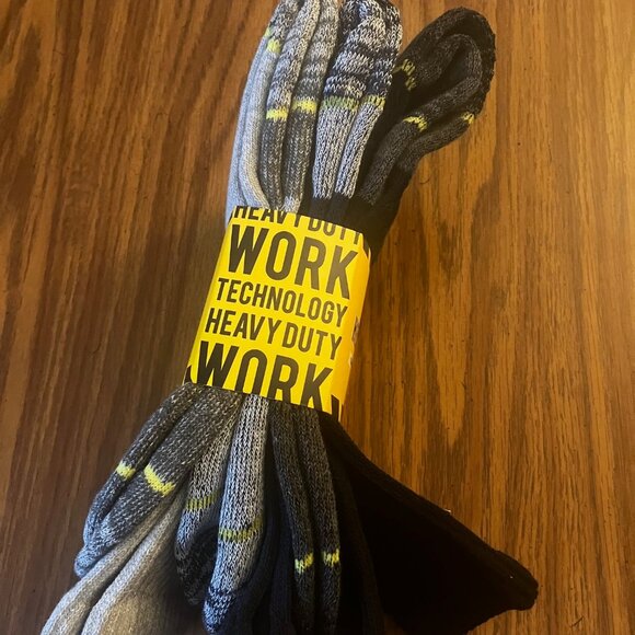 Heavy Duty Comfortable & Hardwearing Worker Socks 3 pair Variety Mens Size 10-13 - Picture 3 of 6